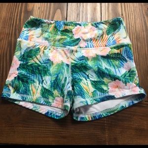 Fleo Power High Rise Hibiscus Floral - Medium DL